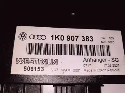 Second-hand car spare part comfort module for volkswagen passat variant (3c5) bmp oem iam references 1k0907383  