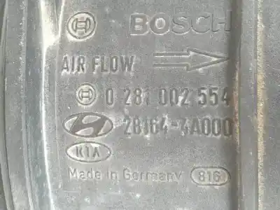 Second-hand car spare part flowmeter for kia sorento (bl) d4cb oem iam references 0281002554  