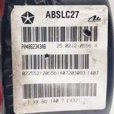 Second-hand car spare part abs for chrysler sebring cabrio bbbb8b oem iam references p04862343ab  