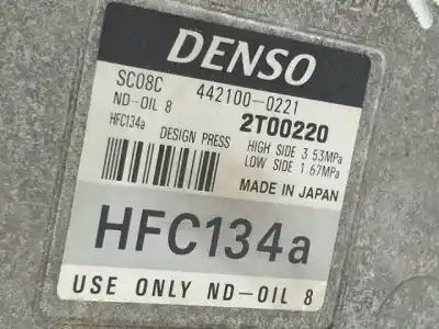 Автозапчастина б/у компресор кондиционера для mazda mx-5 (nb) bp посилання на oem iam 4421000221  hfc134a