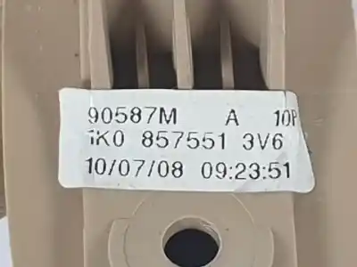 Second-hand car spare part left sunshade for volkswagen golf v variant (1k5) cbd oem iam references 1k0857551  