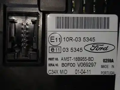 Second-hand car spare part multifunction display for ford focus lim. (cb8) t3da.t3db oem iam references am5t18b955bd  