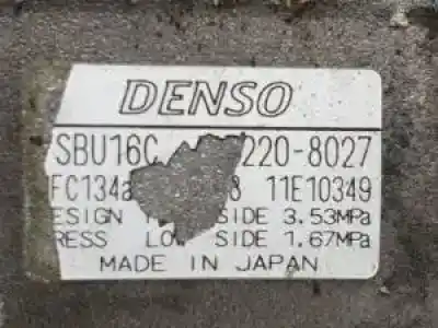 Peça sobressalente para automóvel em segunda mão compressor de ar condicionado a/a a/c por bmw serie 3 cabrio (e46) 226s1 referências oem iam 4472208027  