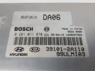 Second-hand car spare part ecu engine control for kia cerato (ld) d4fa oem iam references 391012a110  1039s07929