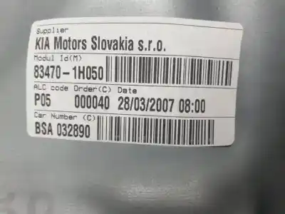 Автозапчастина б/у регулятор склона задній лівий для kia cee´d d4fb-ul посилання на oem iam 402059  