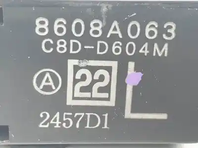 Автозапчасти б/у управление задними левыми стеклами за mitsubishi outlander (cw0) bsy ссылки oem iam 8608a063  