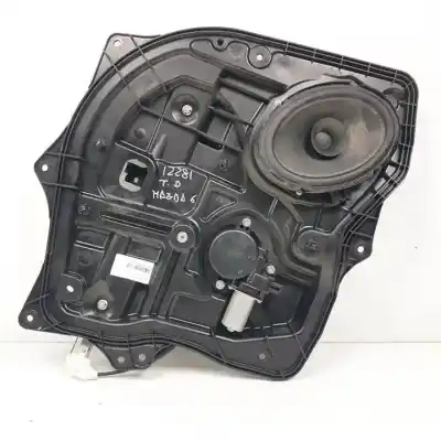 Second-hand car spare part rear right window regulator for mazda 6 sedán (gh) 2.0 mzr (ghefp) oem iam references gs1d7297x