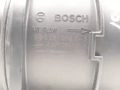 Автозапчастина б/у витратомір повітря для ssangyong korando d20dtf посилання на oem iam a6710940048  
