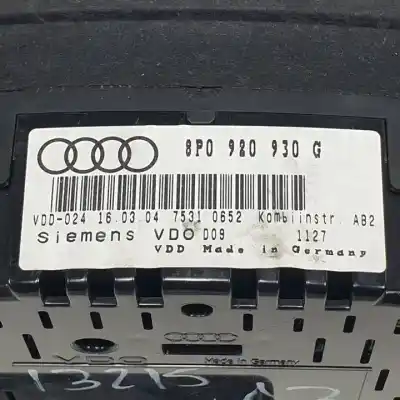 Автозапчасти б/у приборная доска за audi a3 (8p) bgu ссылки oem iam 8p0920930g a2c53060179 110080223
