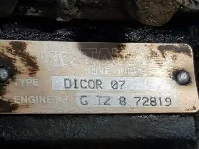 Second-hand car spare part complete engine for tata telcoline 497spbsiii oem iam references dicor07  