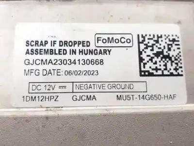 Second-hand car spare part electronic module for ford focus r0db oem iam references mu5t14g650haf  