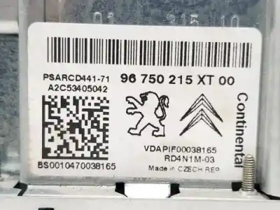 Автозапчасти б/у аудиосистема / радио cd за citroen c3 picasso 9h06 ссылки oem iam 96750215xt  a2c53257135