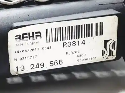 Автозапчастина б/у водяний радіатор для opel corsa d a12xer посилання на oem iam 13249566  