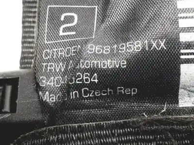 Автозапчасти б/у задний правый ремень безопасности за citroen c3 picasso 9h06 ссылки oem iam 96819581xx  34048178b