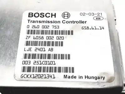 Second-hand car spare part automatic gearbox control unit for jaguar xj ac.kb.9hp oem iam references 0260002753  