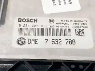 Second-hand car spare part ecu engine control for bmw serie 3 cabrio (e46) n46b20a oem iam references 0261208813  