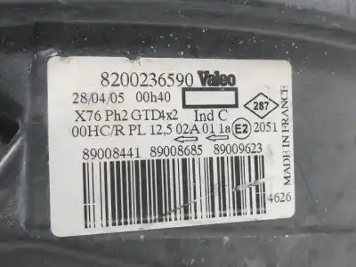 Автозапчастина б/у ліва фара для renault kangoo i (f/kc0) f8q632 посилання на oem iam 8200236590  89008441 Автозапчастина б/у ліва фара для renault kangoo i (f/kc0) f8q632 посилання на oem iam 8200236590  89008441