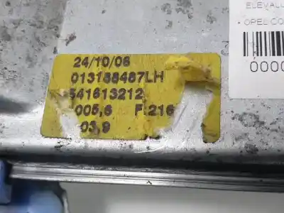 Second-hand car spare part driver left window regulator for opel corsa d z14xep oem iam references 72005001  