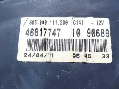 Second-hand car spare part dashboard for fiat i doblò (119) 223a6000 oem iam references   