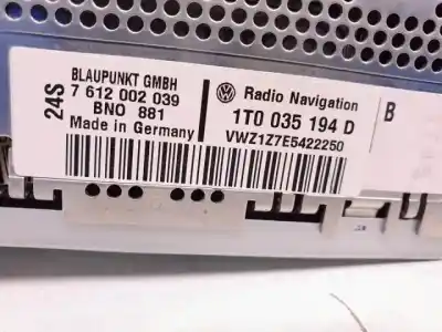 Автозапчасти б/у gps-навигационная система за volkswagen passat variant (3c5) bmp ссылки oem iam 1t0035194d  