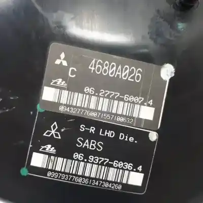 Автозапчастина б/у гальмівний серво для mitsubishi outlander (cw0) bsy посилання на oem iam 4680a026  06937760364