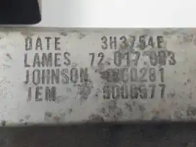 Second-hand car spare part passenger side right window regulator for opel corsa d z14xep oem iam references 018188491rh  