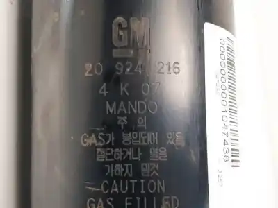 Second-hand car spare part rear left shock absorber for opel antara z22d1 oem iam references 20924216   Second-hand car spare part rear left shock absorber for opel antara z22d1 oem iam references 20924216