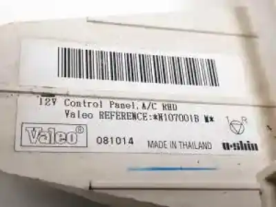 Second-hand car spare part heating / air conditioning control panel for nissan note (e11e) cr14de oem iam references n107001b  