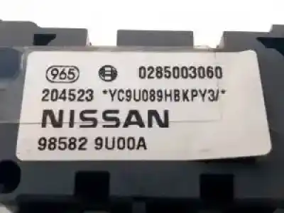 Peça sobressalente para automóvel em segunda mão sensor por nissan note (e11e) cr14de referências oem iam 985829u00a  