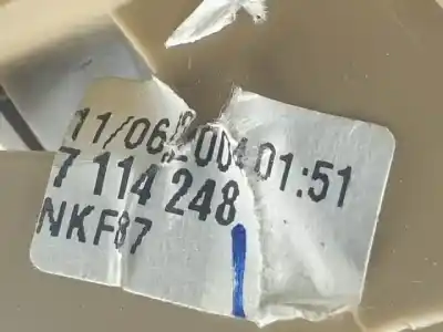 Peça sobressalente para automóvel em segunda mão para-sol direito por bmw 5 (e60) 520 i referências oem iam 7114248  