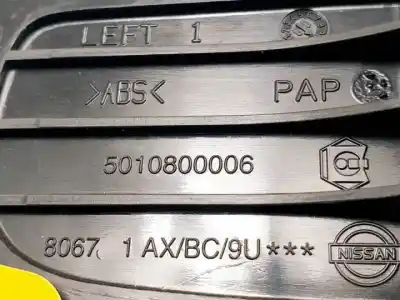 Second-hand car spare part interior left front handle for nissan note (e11e) cr14de oem iam references 5010800006  