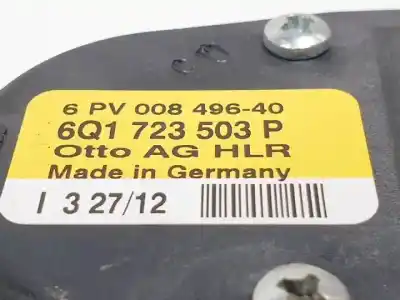 Автозапчастина б/у пotенціометр для skoda fabia (5j2) cbzc посилання на oem iam 6q1723503p  