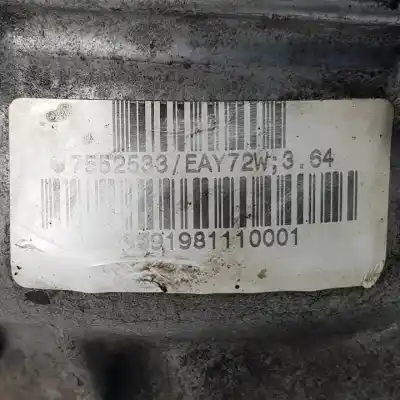Second-hand car spare part front differential for bmw x6 (e71, e72) xdrive 50 i oem iam references 7552533  