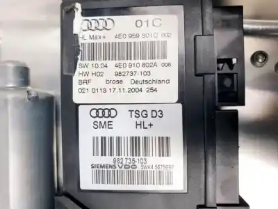Автозапчастина б/у регулятор склона задній лівий для audi a8 (4e2) asb посилання на oem iam 4e0959801c  