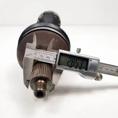 Автозапчастина б/у передня ліва трансмісія для skoda fabia (5j2) cbzc посилання на oem iam 6q0407271ds  