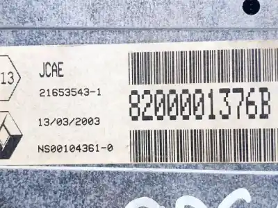 Автозапчастина б/у багатофункційний дисплей для renault vel satis (bj0) p9x701 посилання на oem iam 8200001376b  