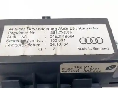 Автозапчастина б/у модуль комфорт для audi a8 (4e2) asb посилання на oem iam 04e0919064  