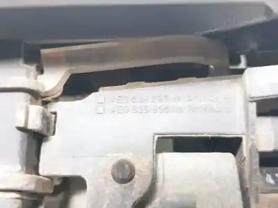 Автозапчастина б/у завнішня ручка задня права для audi a8 (4e2) asb посилання на oem iam 4e0839885  4e1837885