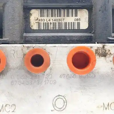 Peça sobressalente para automóvel em segunda mão abs por nissan note (e11e) k9k276 referências oem iam 476609u100  0265800518