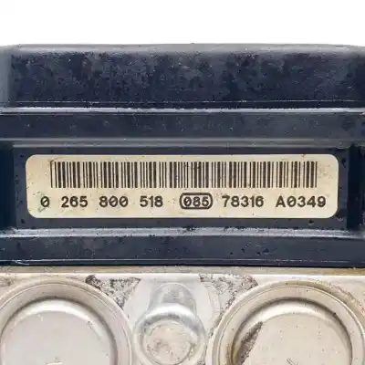 Peça sobressalente para automóvel em segunda mão abs por nissan note (e11e) k9k276 referências oem iam 476609u100  0265800518