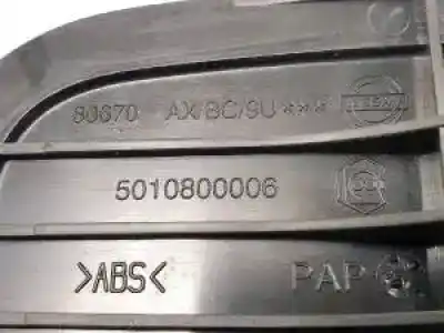 Second-hand car spare part interior right front handle for nissan note (e11e) k9k276 oem iam references 80670axbc9u  