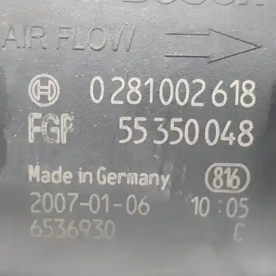 Second-hand car spare part flowmeter for opel corsa d d-z13dtj oem iam references 55350048  