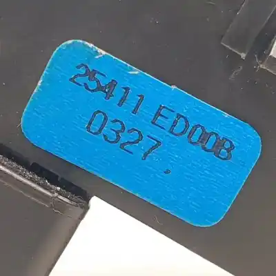 Second-hand car spare part rear right power window switch for nissan note (e11e) k9k276 oem iam references 25411ed00b  