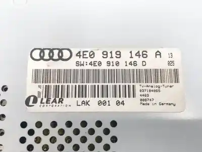 Автозапчасти б/у электронный модуль за audi a8 (4e2) asb ссылки oem iam 4e0919146a  lak00104