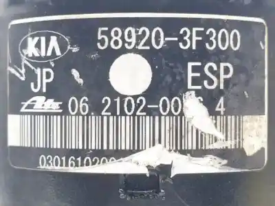 Peça sobressalente para automóvel em segunda mão abs por kia opirus (gh) 3.5 referências oem iam 589203f300  