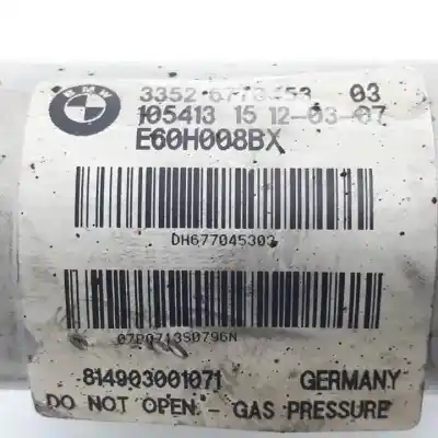 Peça sobressalente para automóvel em segunda mão amortecedor traseiro esquerdo por bmw 5 (e60) 520 i referências oem iam 677045303  