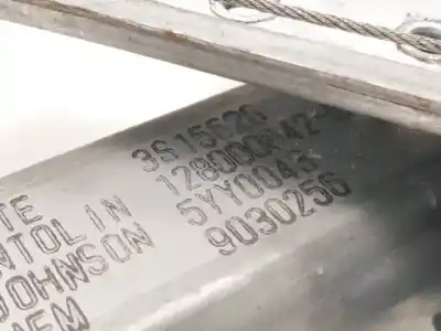 Second-hand car spare part passenger side right window regulator for dacia duster k9k666 oem iam references 8200733828e  5yy0043