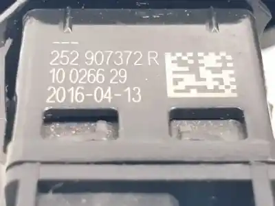 Pezzo di ricambio per auto di seconda mano avvertimento per dacia duster k9k666 riferimenti oem iam 252907372r  