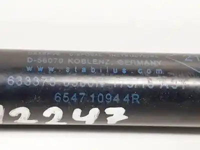 Peça sobressalente para automóvel em segunda mão amortecedor do capô por dacia duster k9k666 referências oem iam 654710944r  