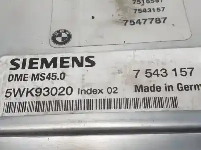 Second-hand car spare part ecu engine control for bmw x3 (e83) m54b25 oem iam references 7543157  